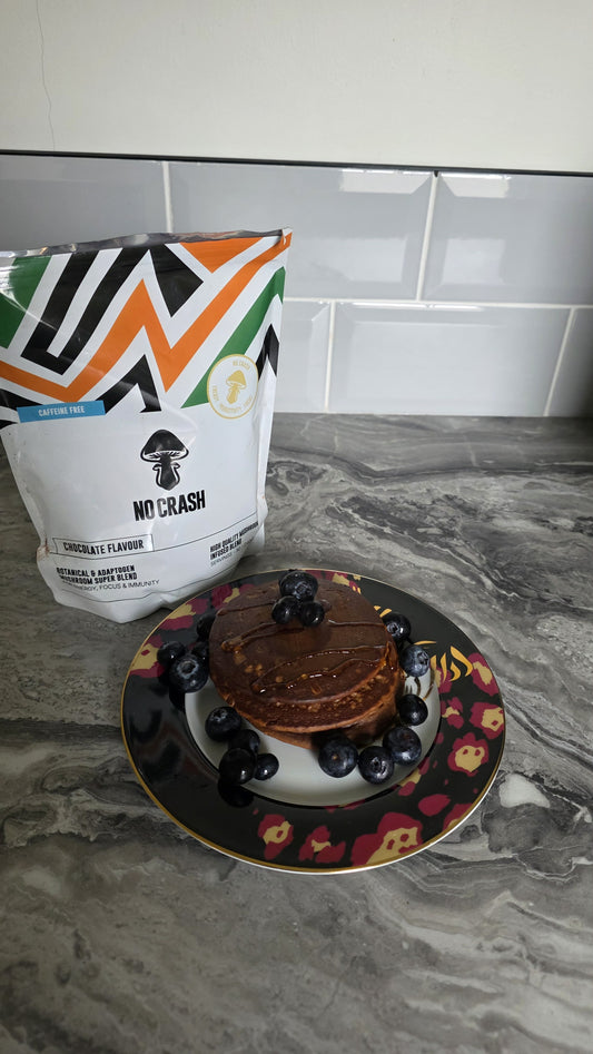 Productivity Pancakes Recipe | Chocolate Protein Pancakes with NO CRASH