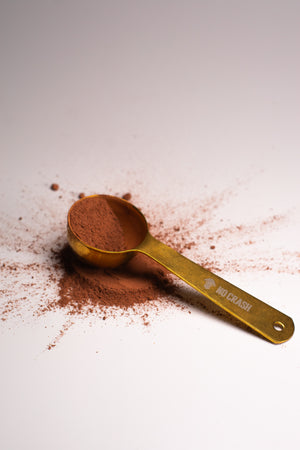 NO CRASH Limited Edition Golden Spoon - premium gold-finish measuring spoon