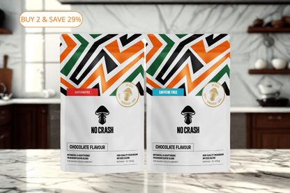 Functional Mushroom Cocoa Drink (Chocolate Flavour) - Mix Bundle