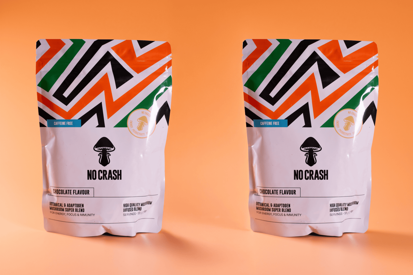 Functional Mushroom Cocoa (Chocolate Flavour) x 2 - Caffeine Free
